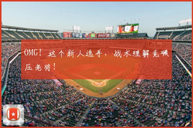 OMG！这个新人选手，战术理解竟碾压老将！